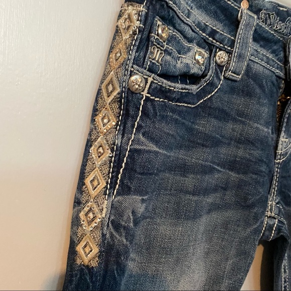 MISS ME Embellished Skinny Jeans Size 26 - Picture 8 of 8